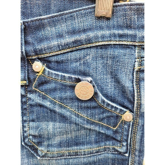 HP Rock and Republic Flap Button Back Pocket Embellished Denim‎ Bootcut Jeans - Picture 9 of 16